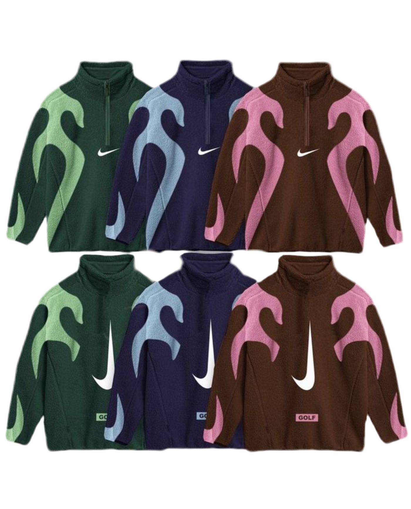 TTC x nike pattern fleece