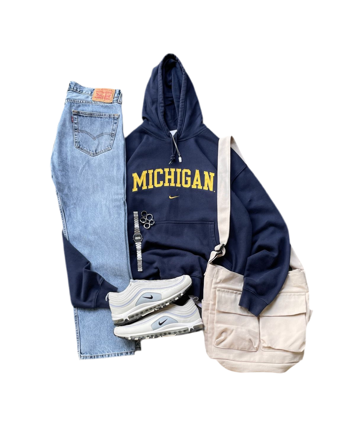 Outfit blue fashion