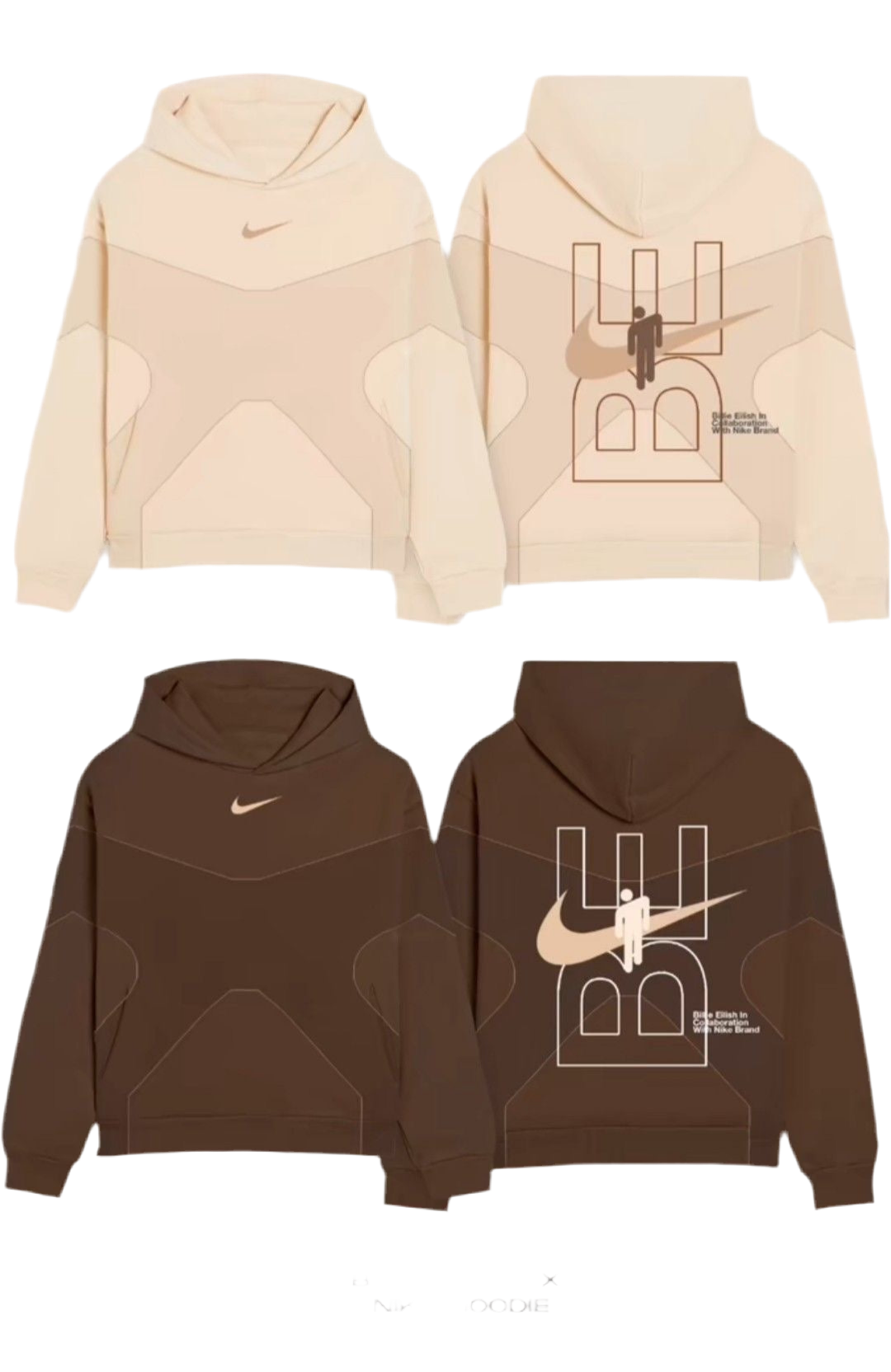 Billie eilish x hoodies Nike
